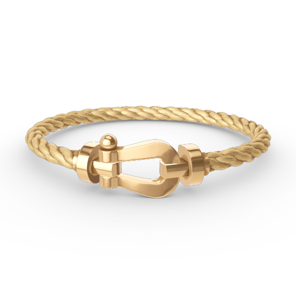 Mysitc FORCE LARGE HORSESHOE NO DIAMOND BRACELET GOLD