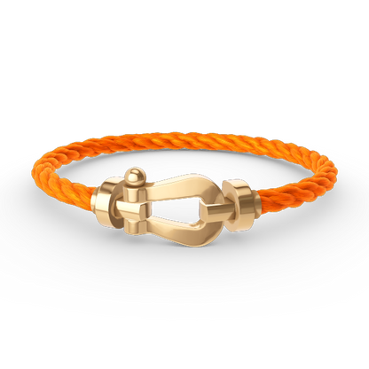 Mysitc FORCE LARGE HORSESHOE NO DIAMOND BRACELET GOLD
