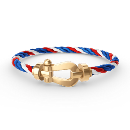 Mysitc FORCE LARGE HORSESHOE NO DIAMOND BRACELET GOLD
