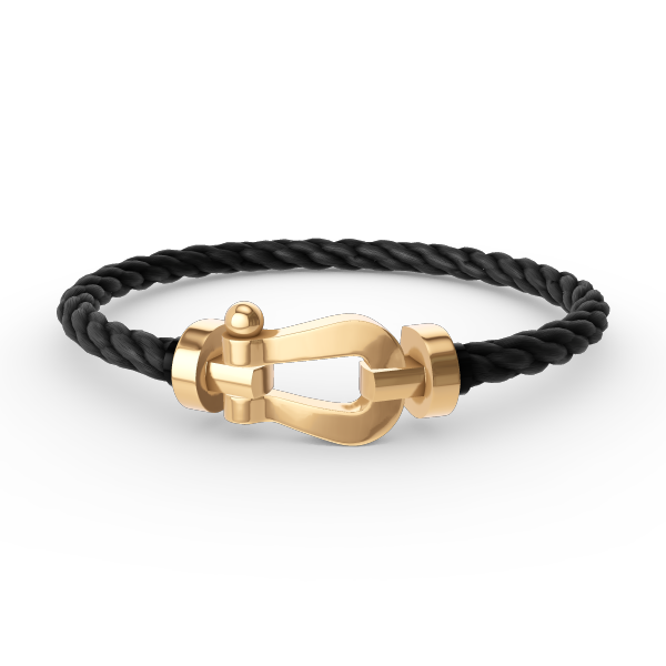 Mysitc FORCE LARGE HORSESHOE NO DIAMOND BRACELET GOLD