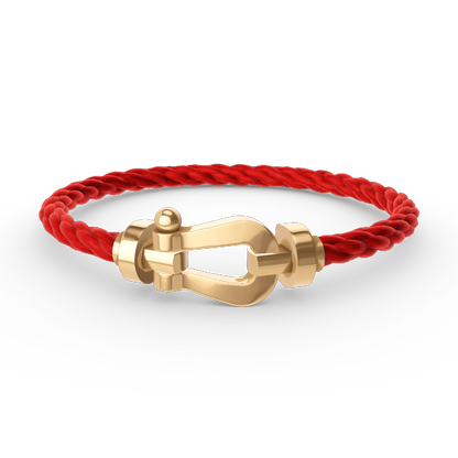 Mysitc FORCE LARGE HORSESHOE NO DIAMOND BRACELET GOLD
