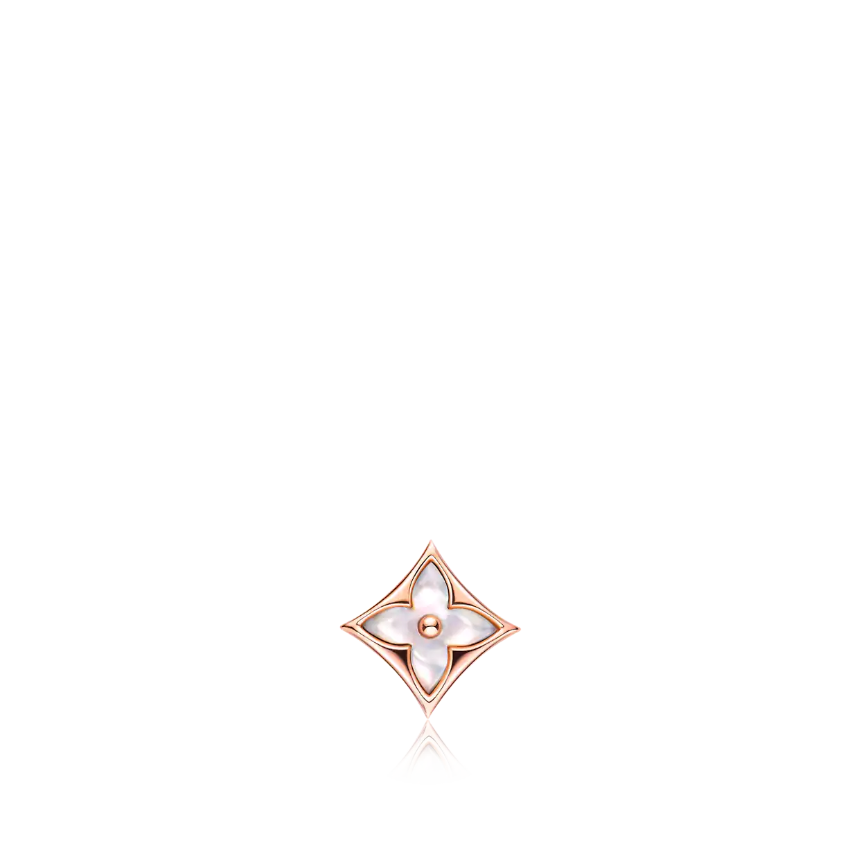 Mysitc STAR MOP PINK GOLD EARRINGS