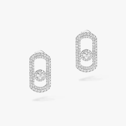 [Mystic ]So Move Pave_-Set Diamantohrringe aus Silber