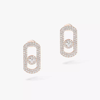 [Mystic ]So Move Pave_-Set Diamantohrringe aus Silber