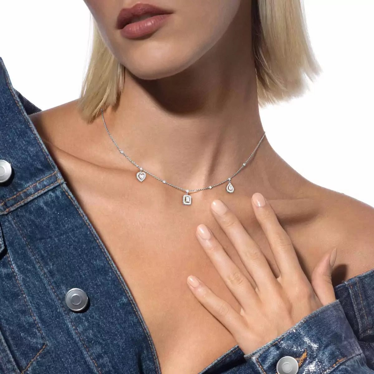 [Mystic ]Meine Twin-Diamantkette in Silber