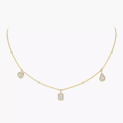 [Mystic ]Meine Twin-Diamantkette in Silber
