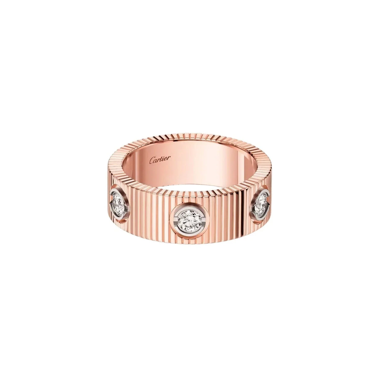 Mystic NEW MODEL LOVE 6.5 MM RING ，6 DIAMONDS