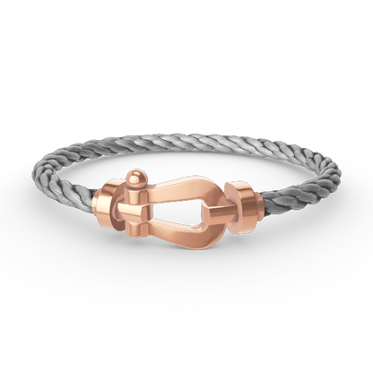 Mysitc FORCE LARGE HORSESHOE NO DIAMOND BRACELET ROSE GOLD