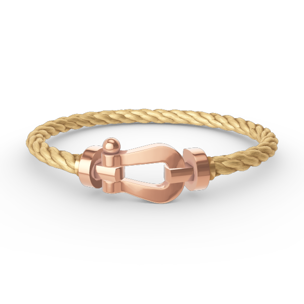 Mysitc FORCE LARGE HORSESHOE NO DIAMOND BRACELET ROSE GOLD