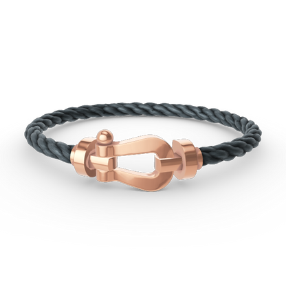Mysitc FORCE LARGE HORSESHOE NO DIAMOND BRACELET ROSE GOLD