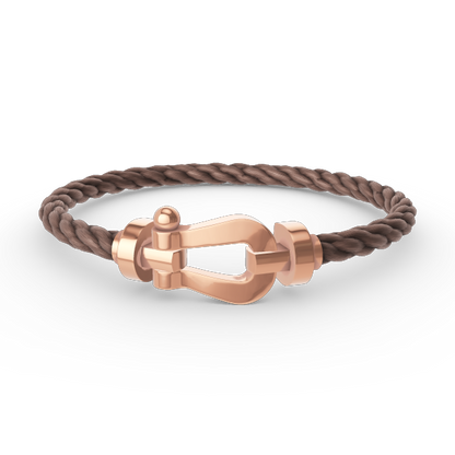 Mysitc FORCE LARGE HORSESHOE NO DIAMOND BRACELET ROSE GOLD