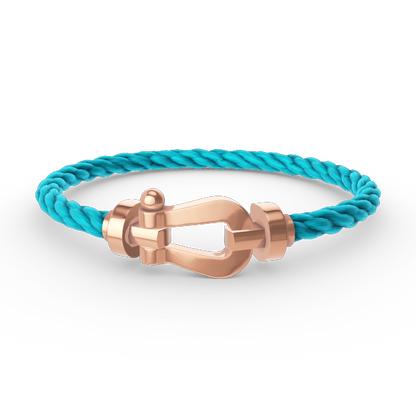 Mysitc FORCE LARGE HORSESHOE NO DIAMOND BRACELET ROSE GOLD