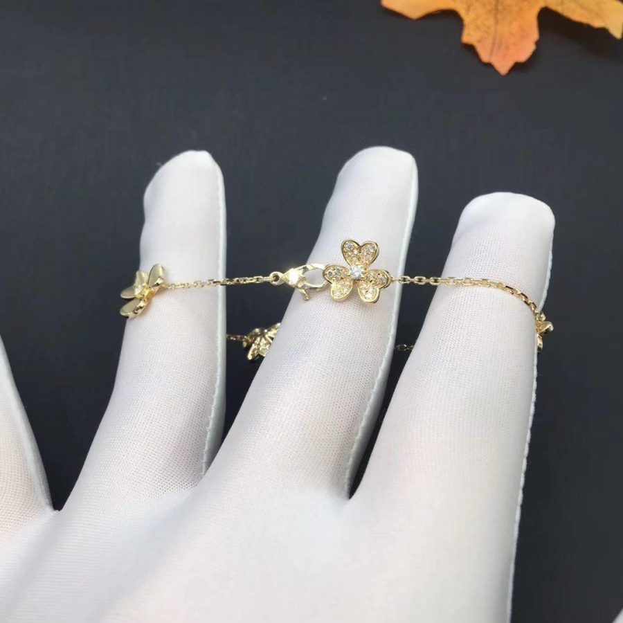 Mysitc FRIVOLE GOLD 5 FLOWERS BRACELET