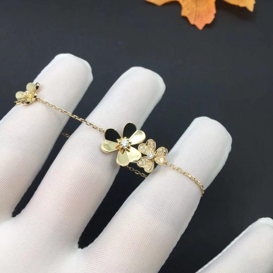 Mysitc FRIVOLE GOLD 5 FLOWERS BRACELET
