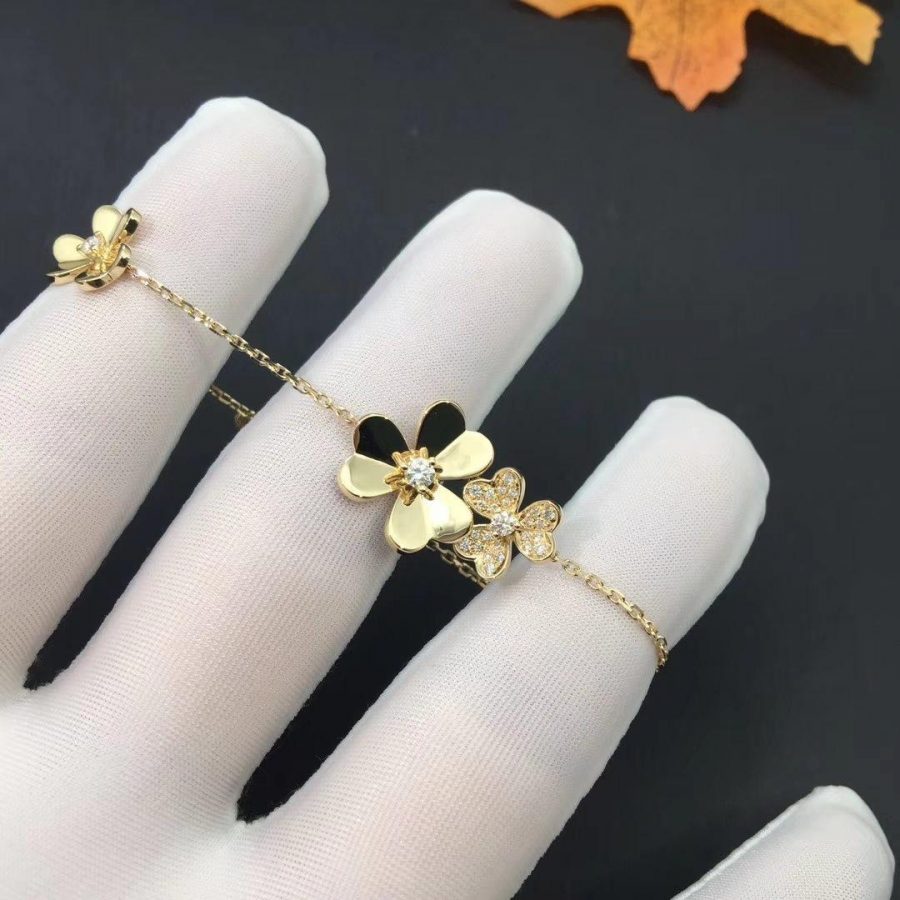 Mysitc FRIVOLE GOLD 5 FLOWERS BRACELET