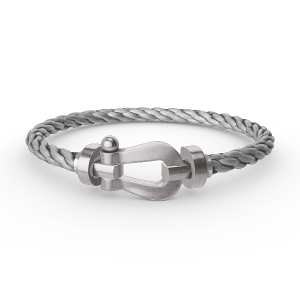 Mysitc FORCE LARGE HORSESHOE NO DIAMOND BRACELET SILVER