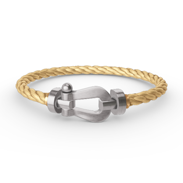 Mysitc FORCE LARGE HORSESHOE NO DIAMOND BRACELET SILVER