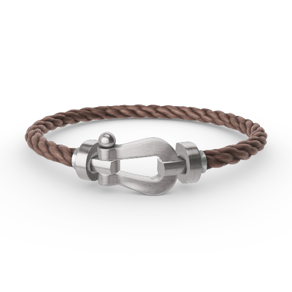Mysitc FORCE LARGE HORSESHOE NO DIAMOND BRACELET SILVER