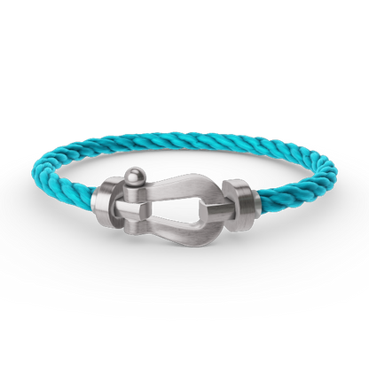 Mysitc FORCE LARGE HORSESHOE NO DIAMOND BRACELET SILVER