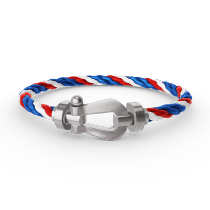 Mysitc FORCE LARGE HORSESHOE NO DIAMOND BRACELET SILVER