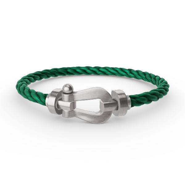 Mysitc FORCE LARGE HORSESHOE NO DIAMOND BRACELET SILVER