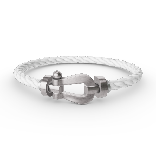 Mysitc FORCE LARGE HORSESHOE NO DIAMOND BRACELET SILVER