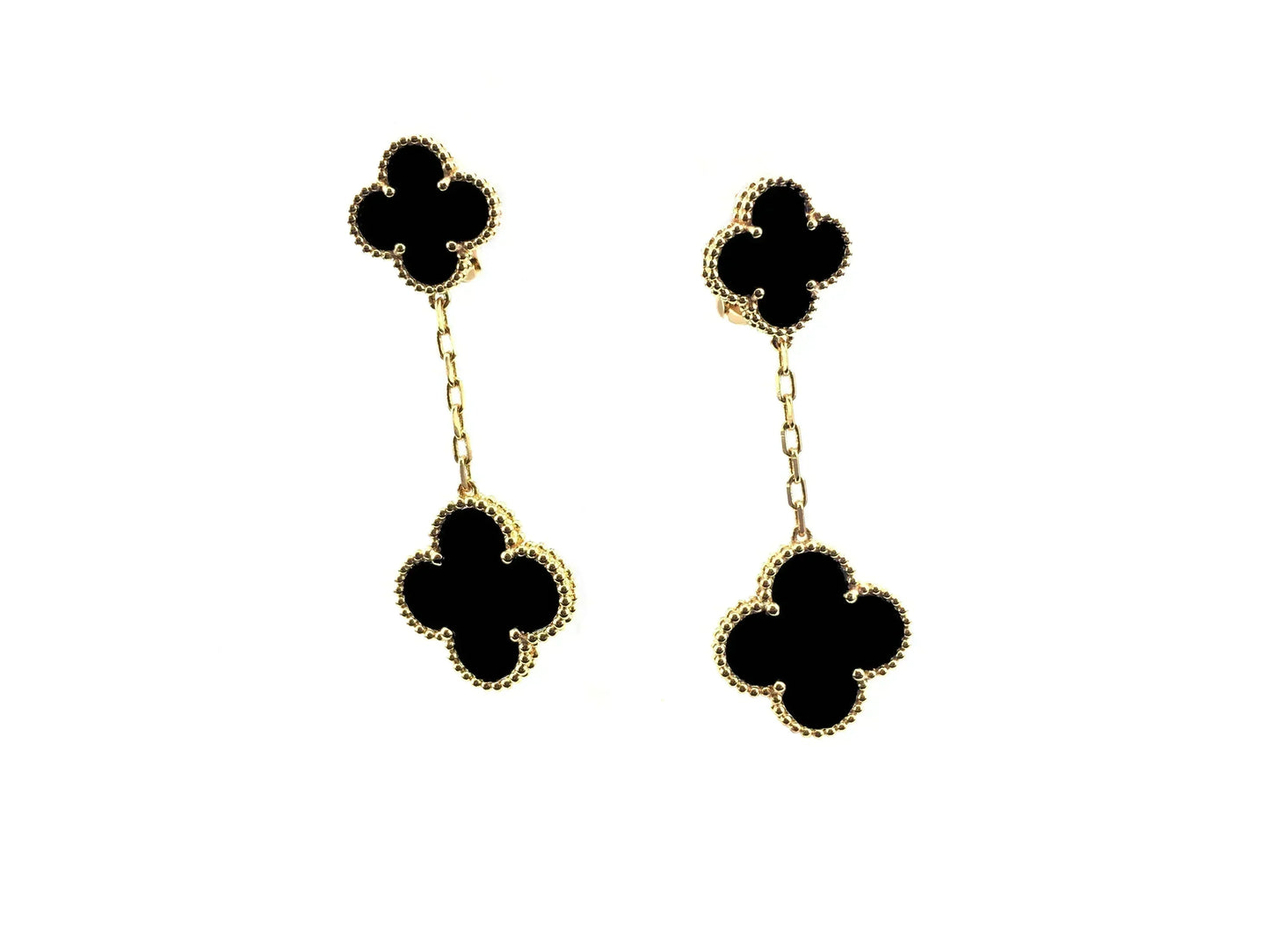 Mysitc CLOVER 2 MOTIFS  EARRINGS (MULTIPLE CHOICESC