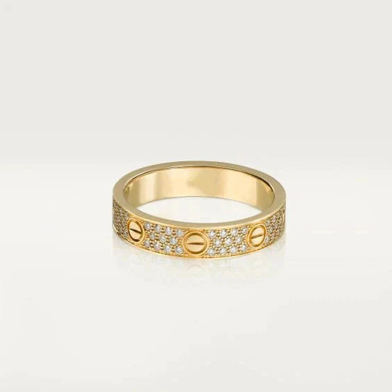 MYSTIC LOVE RING 3.6MM DIAMANT BESETZT