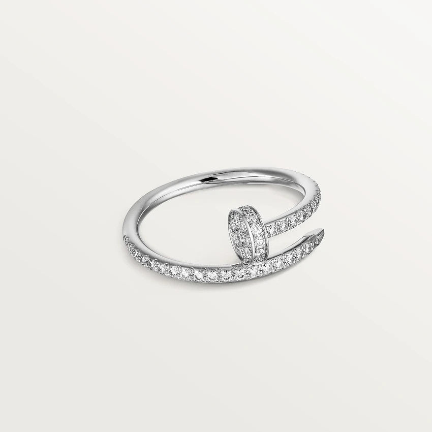 Mysitc JUSTE RING 1.8MM SILBER DIAMANTEN