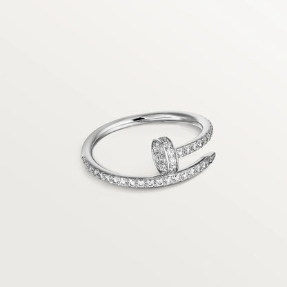 Mysitc JUSTE RING 1.8MM SILBER DIAMANTEN