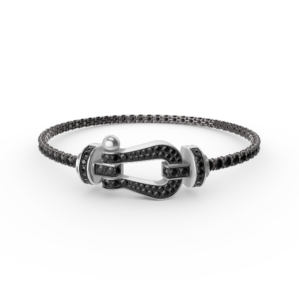 Mystic Force GROSSES HUFEISEN VOLL DIAMANT TENNIS ARMband